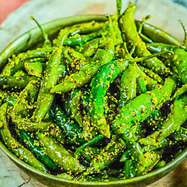 GREEN CHIILI PICKLES